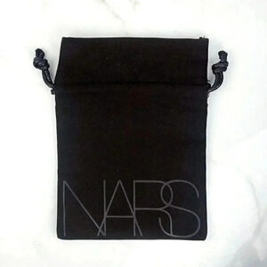 Nars Cosmetics Black Small Drawstring Beauty Travel Bag